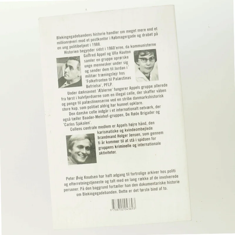 Blekinge Gade Banden af Peter Ovig Knudsen (Bog)