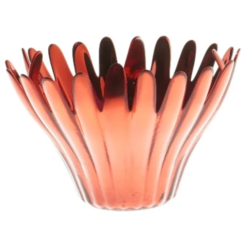 Rød glasvase Krifon fra Krifon (str. 13,5 cm)