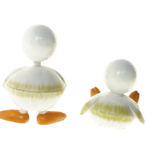 Dekorative figurer af ænder (str. 13,5 cm)