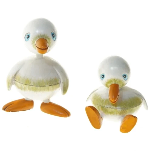 Dekorative figurer af ænder (str. 13,5 cm)