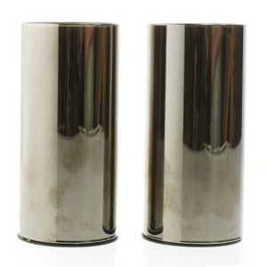 2-pak glaslanterne med 10 LED fra Netto (str. 15 cm. 2 styk)