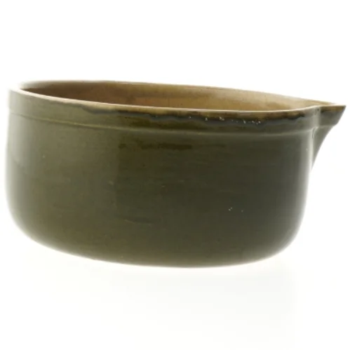 Keramisk gryde med håndtag (str. 29x9 cm)