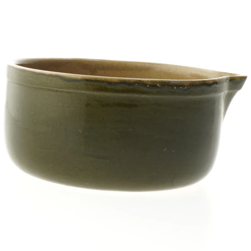 Keramisk gryde med håndtag (str. 29x9 cm)