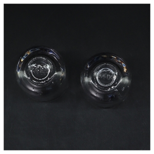 Glas lysestager fra Eva Solo (str. Ø 6 cm højde 8 cm)