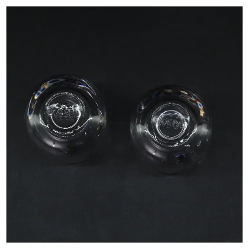 Glas lysestager fra Eva Solo (str. Ø 6 cm højde 8 cm)