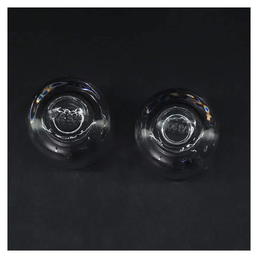 Glas lysestager fra Eva Solo (str. Ø 6 cm højde 8 cm)