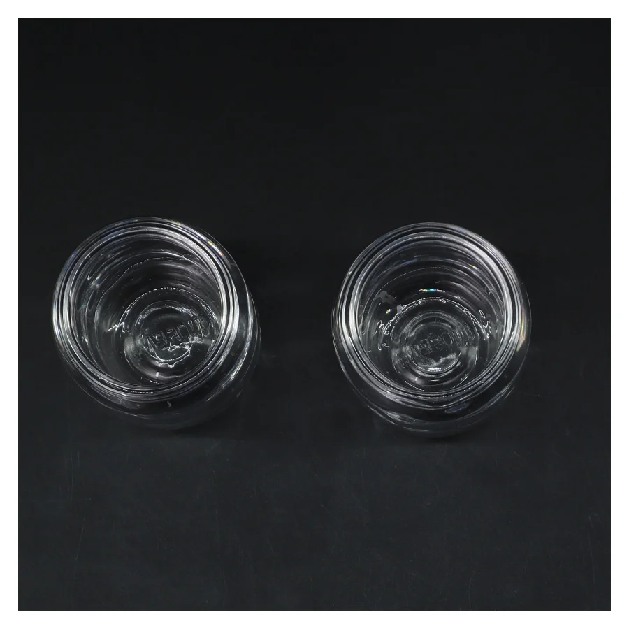 Glas lysestager fra Eva Solo (str. Ø 6 cm højde 8 cm)