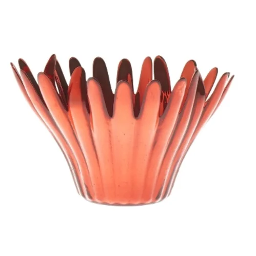 Glasblomst vase fra Krifon (str. 14 cm)