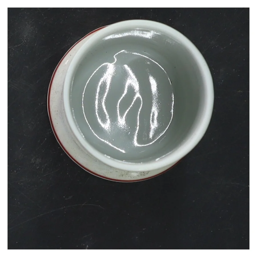 Porcelæn krukke til sort peber fra B&G (str. 11,5x6 cm)