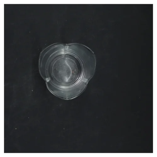 Klart glasvase (str. 9x6 cm)