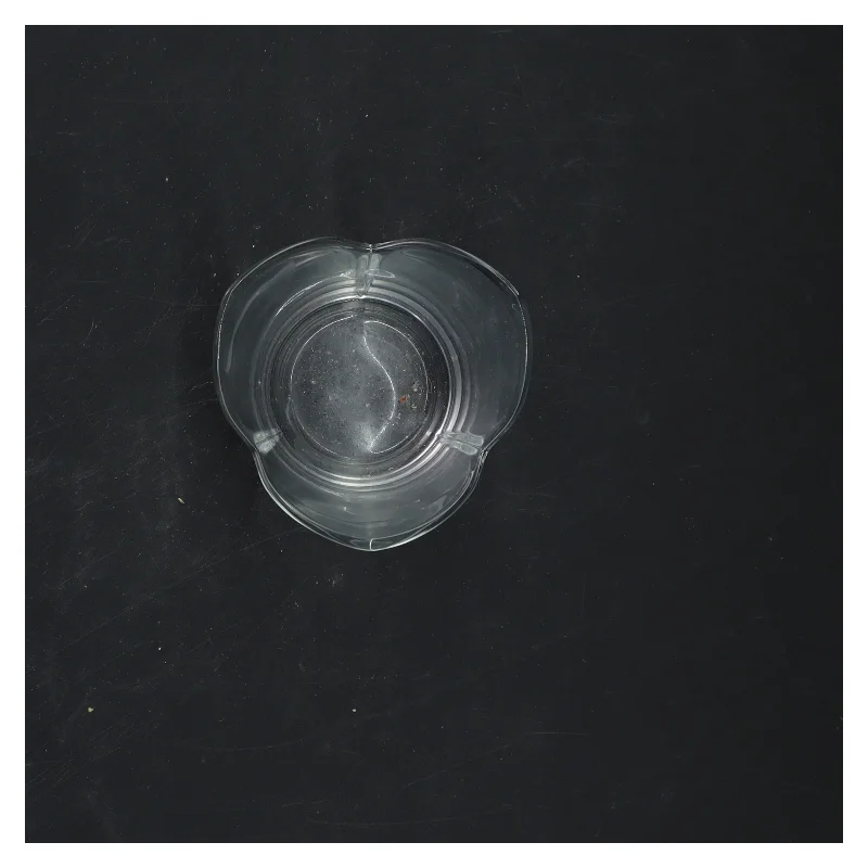 Klart glasvase (str. 9x6 cm)