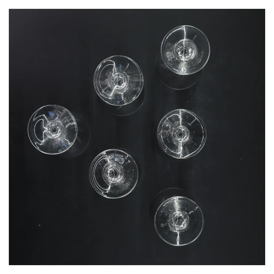 Drikkeglas, 6 stk (str. 6 stk Ø 6,5 cm længde 14 cm)