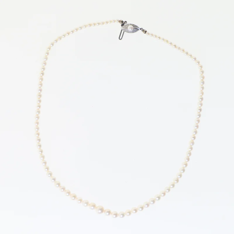 Perlehalskæde (str. 47 cm)