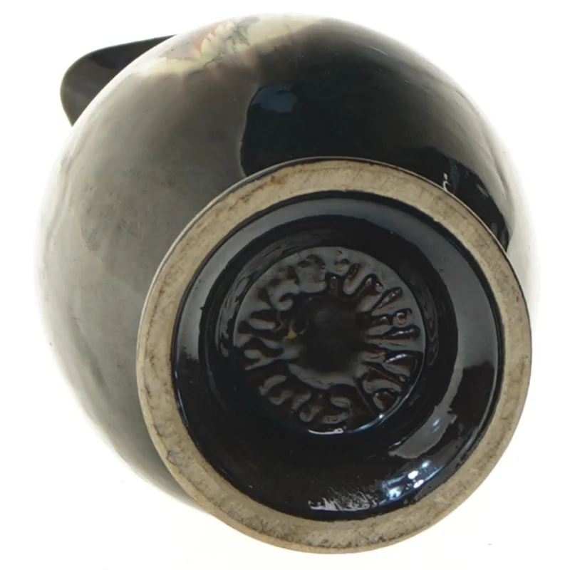 Keramikkande med håndtag (str. 20,5 cm)