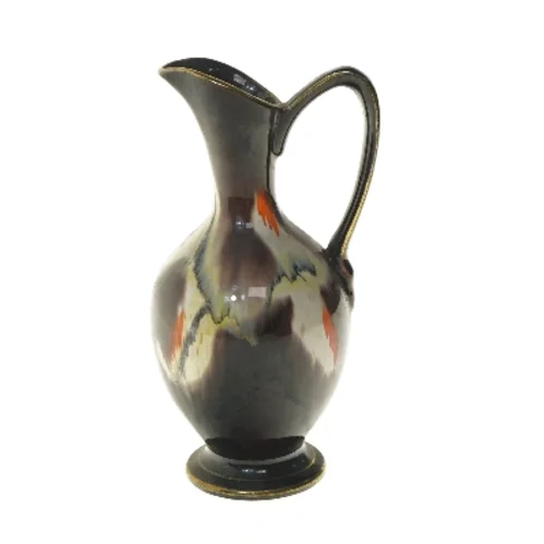 Keramikkande med håndtag (str. 20,5 cm)