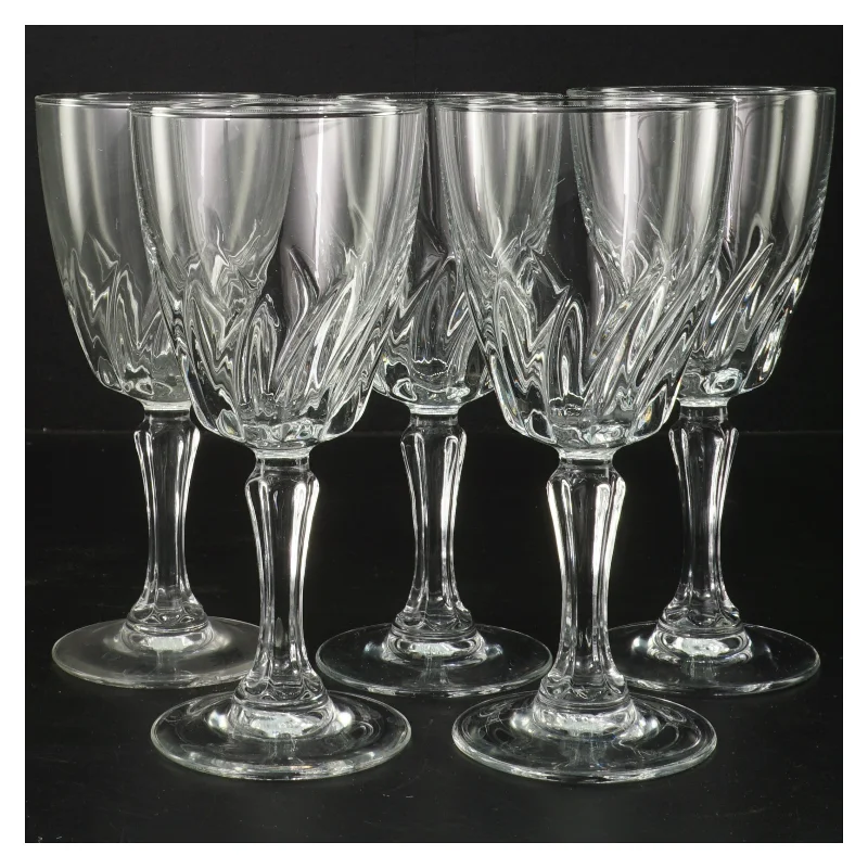 Krystal Glas, 5 stykker, 17 cm (str. 5 styk, 17 cm)