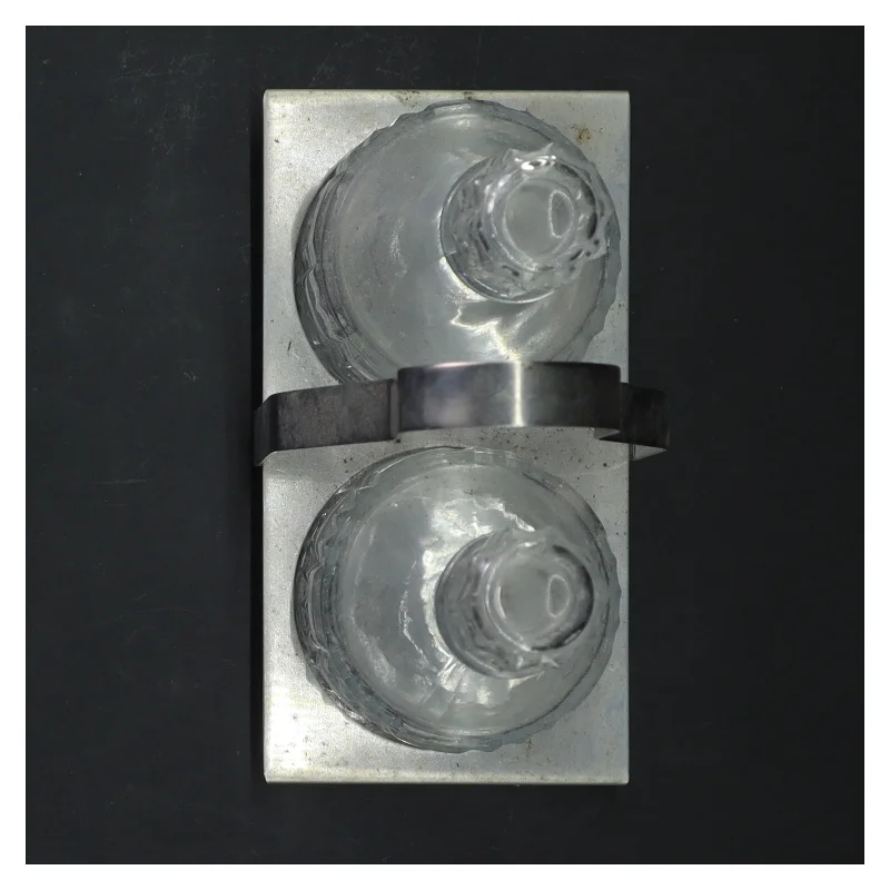 Karaffel sæt med holder (str. 17x15x8 cm)