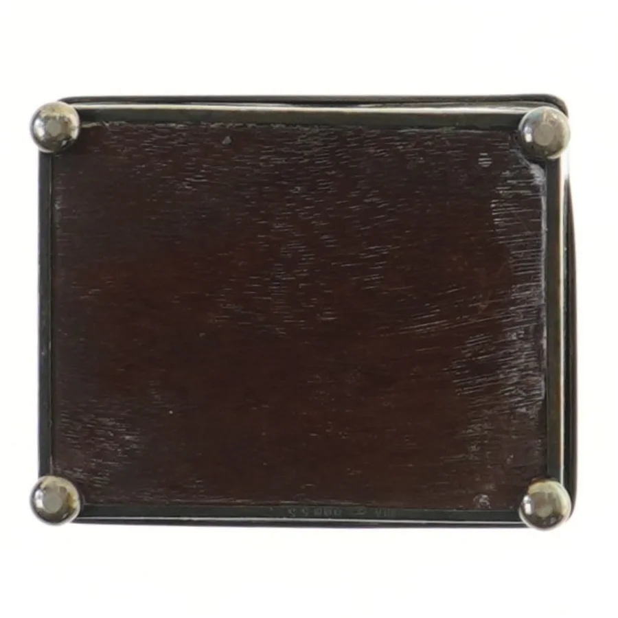 Sølv æske (str. 9x11 cm)