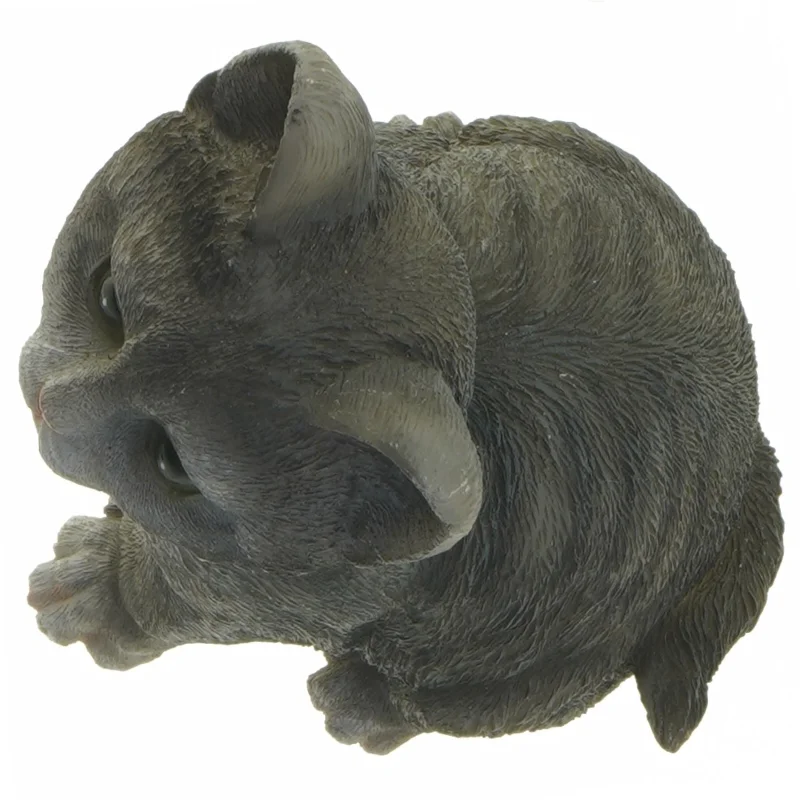 Katte figur fra Søborggaard (str. 16 cm)