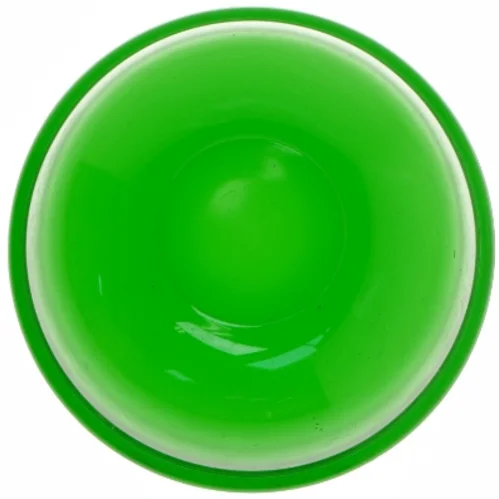 Grøn glasskål (str. Ø 20 cm)