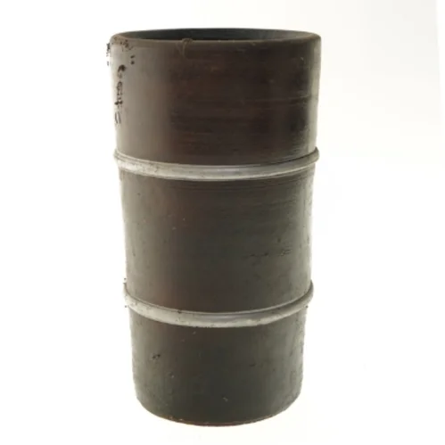 Brun keramikvase (str. Ø 17x31 cm)