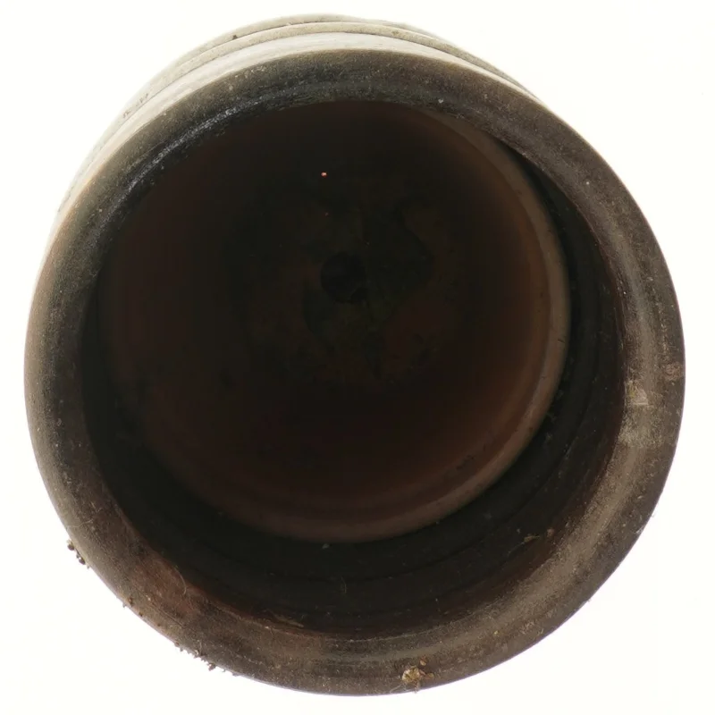 Brun keramikvase (str. Ø 17x31 cm)