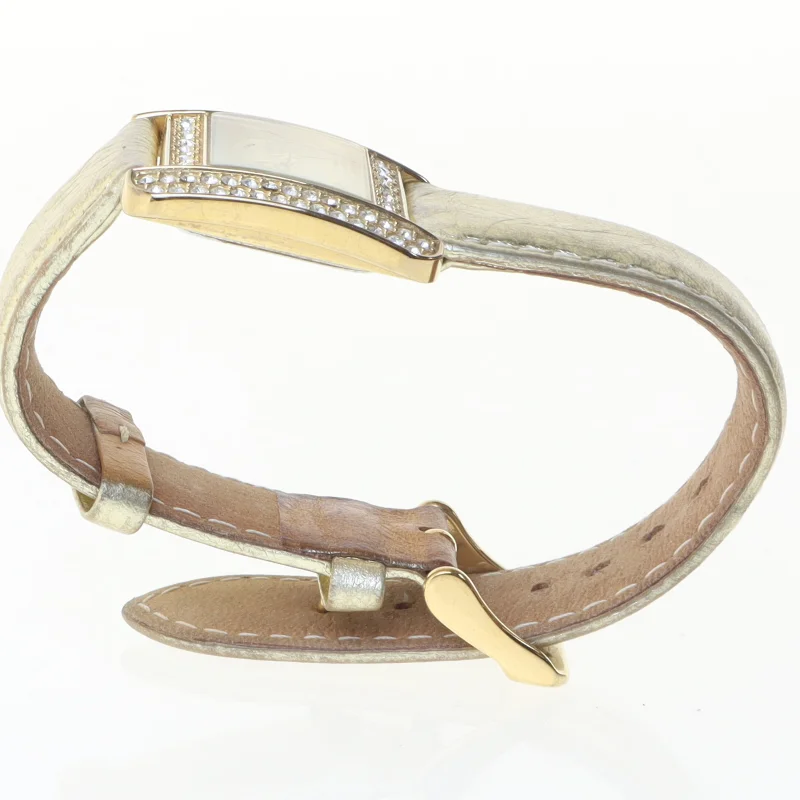 Dameur med læderrem (str. 30x35 mm)