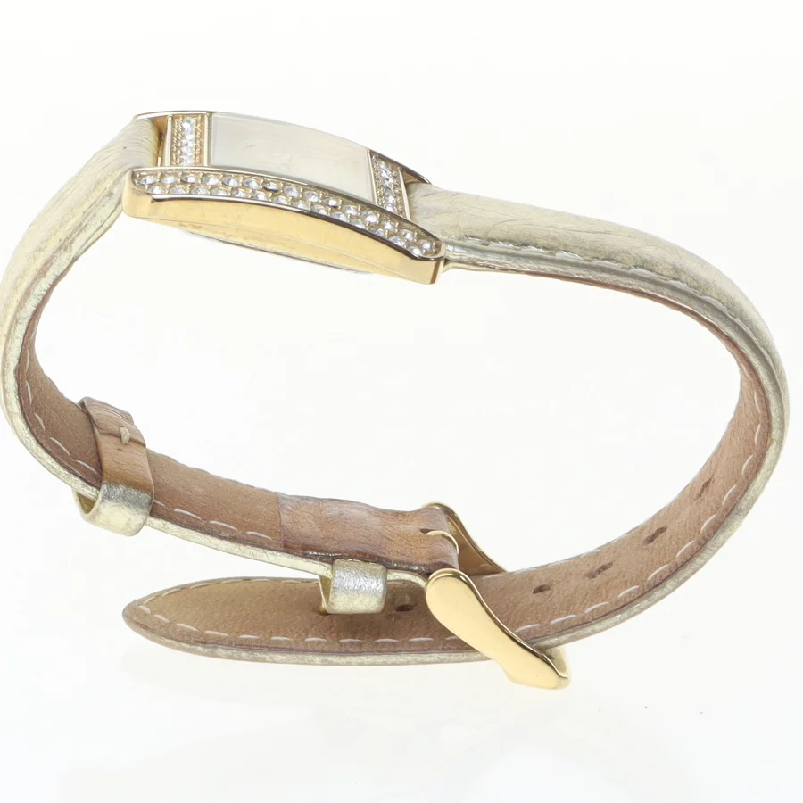 Dameur med læderrem (str. 30x35 mm)