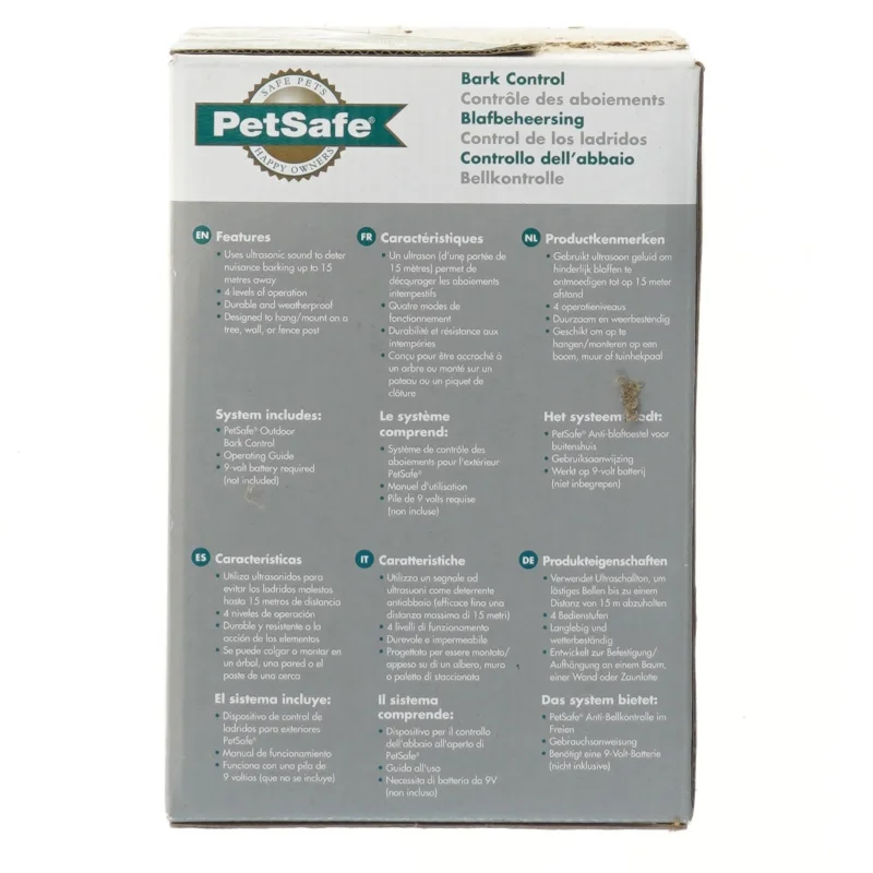 Udendørs halsbånd kontrol fra PetSafe (str. 21x14x13 cm)