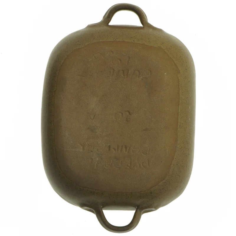 Rektangulært keramisk fad fra Dybdahl (str. 18x14,5 cm)