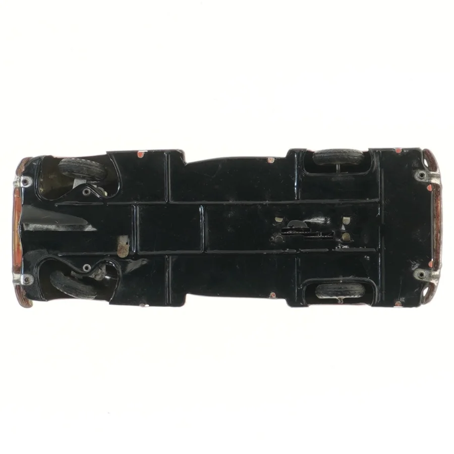 Vintage legetøjsbil i metal (str. 23x8,5 cm)