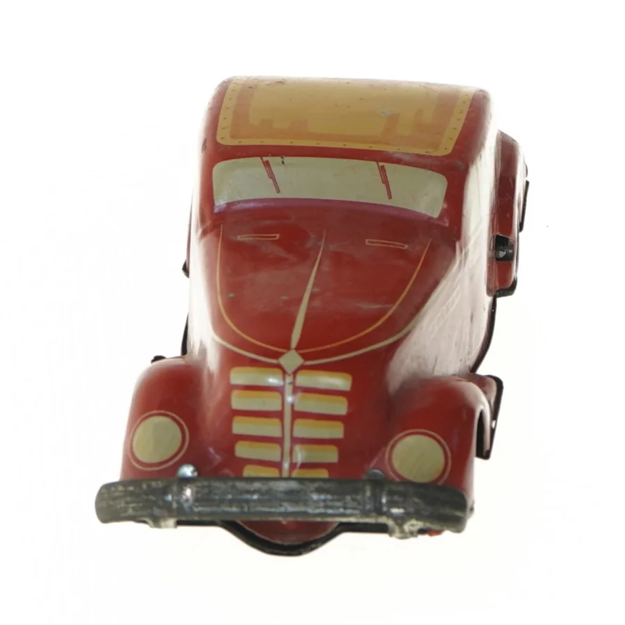 Vintage legetøjsbil i metal (str. 23x8,5 cm)