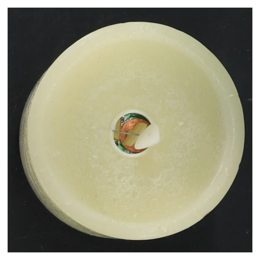 LED stearinlys med timer fra Realistic Flame (str. 10x7,5 cm)