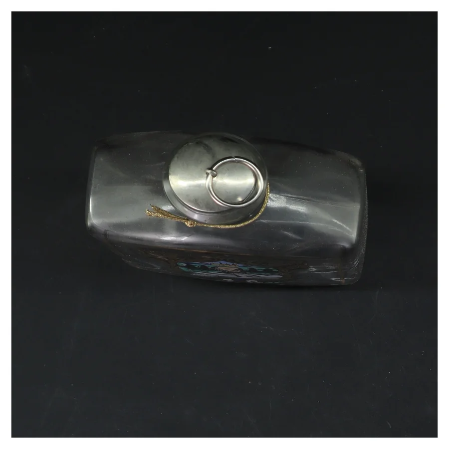 Flaske med dekorativt motiv (str. 18x10,5 cm)