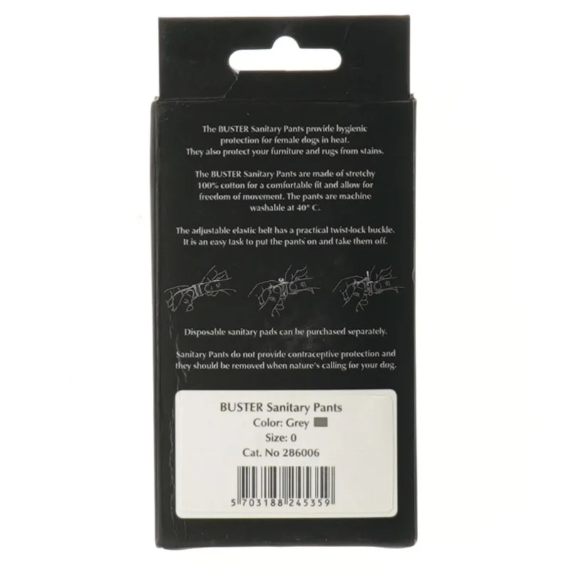 BUSTER Sanitetspants til hunhunde fra BUSTER (str. str 0 cm)