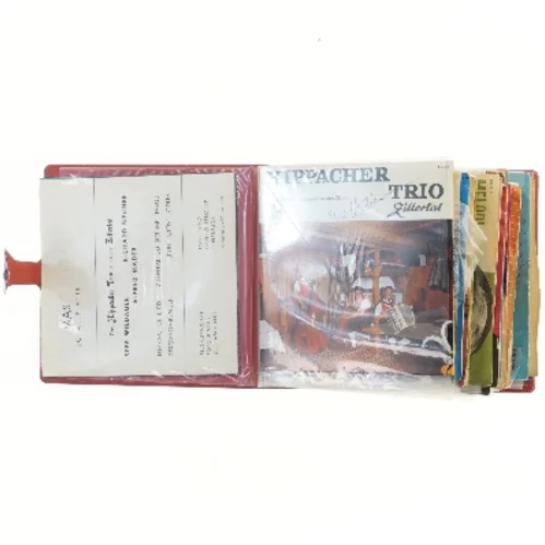 Vinyl single-opbevaring (str. 20x20x6 cm)