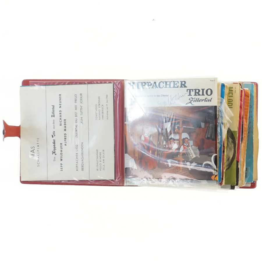 Vinyl single-opbevaring (str. 20x20x6 cm)