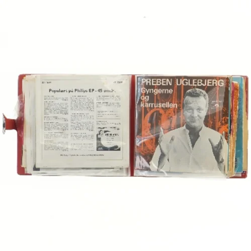 Vinyl single-opbevaring (str. 20x20x6 cm)