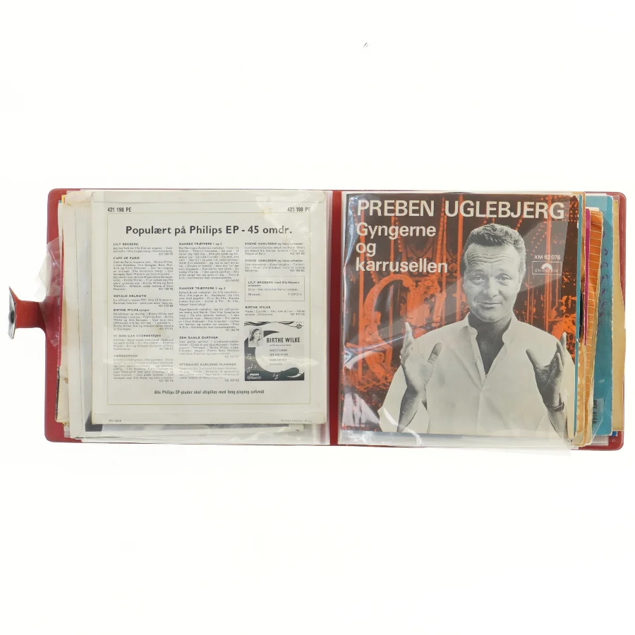 Vinyl single-opbevaring (str. 20x20x6 cm)