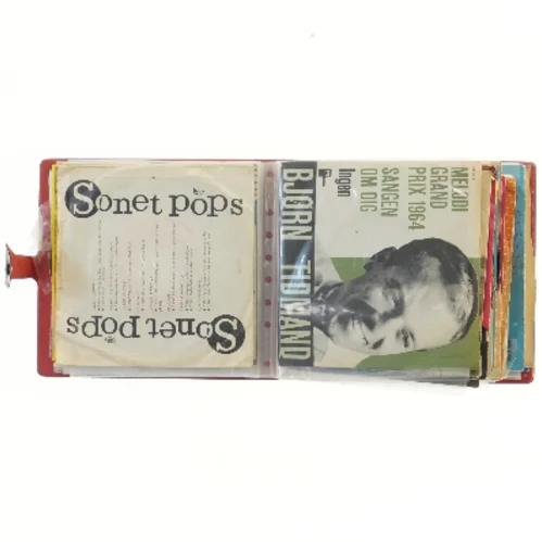 Vinyl single-opbevaring (str. 20x20x6 cm)