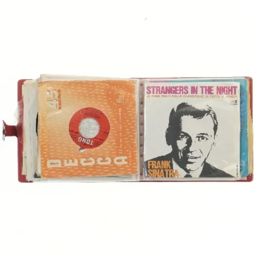 Vinyl single-opbevaring (str. 20x20x6 cm)