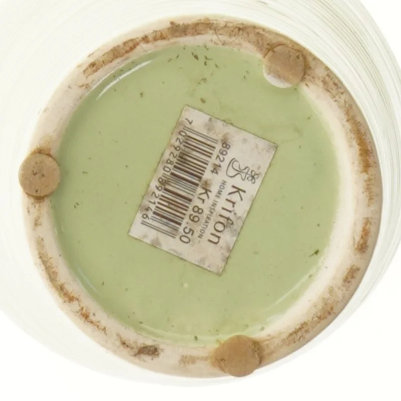 Grøn vase fra Krifon (str. 18 cm)