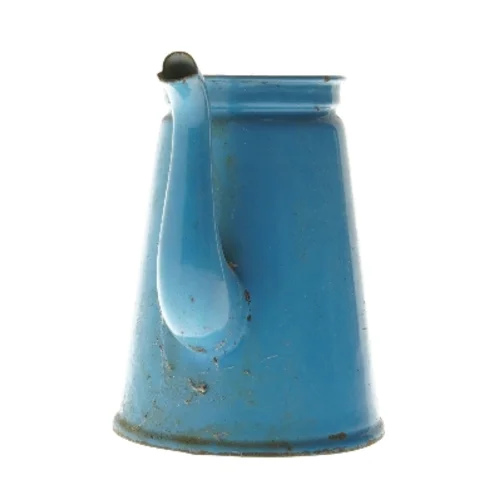 Blå kaffekande, madam blå emalje (str. Ø 8x16 cm)