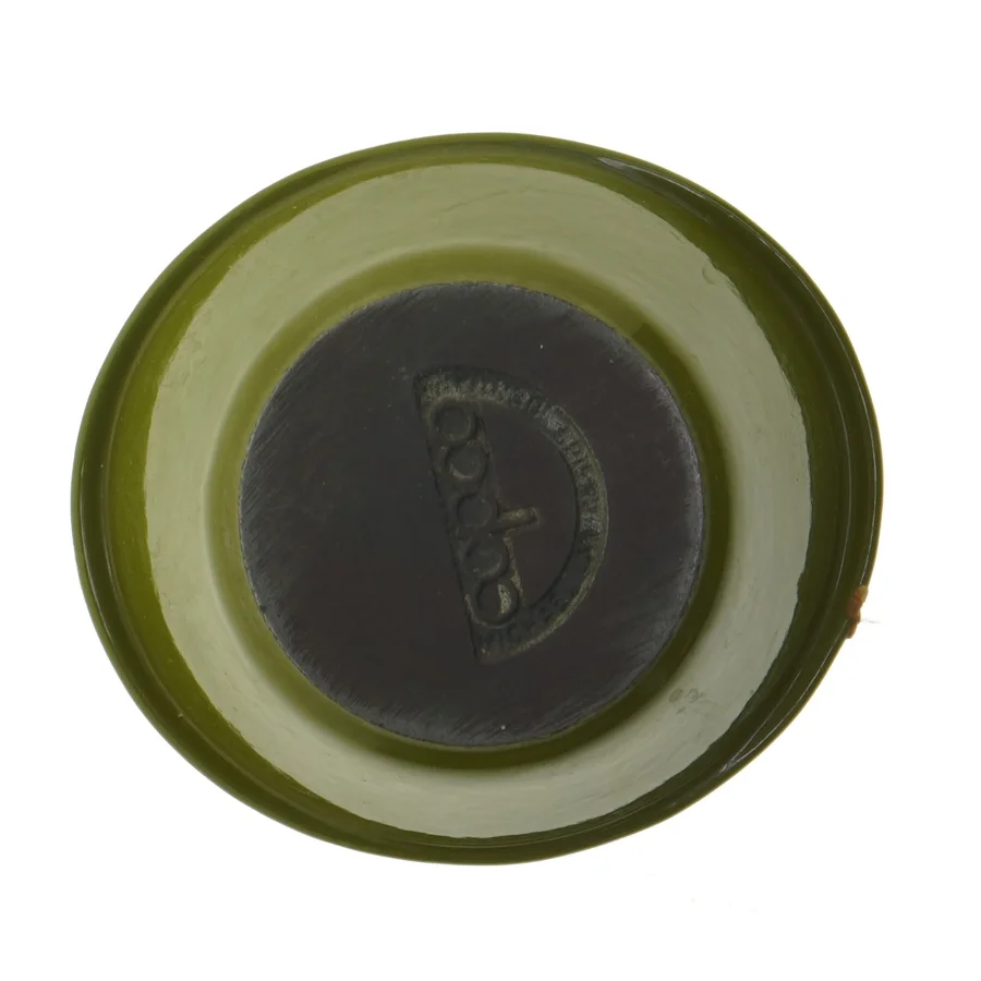 Grøn skål (str. 14,5x6 cm)