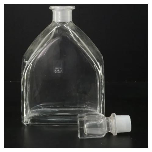 Glas karaffel med prop (str. 26x13,5 cm)