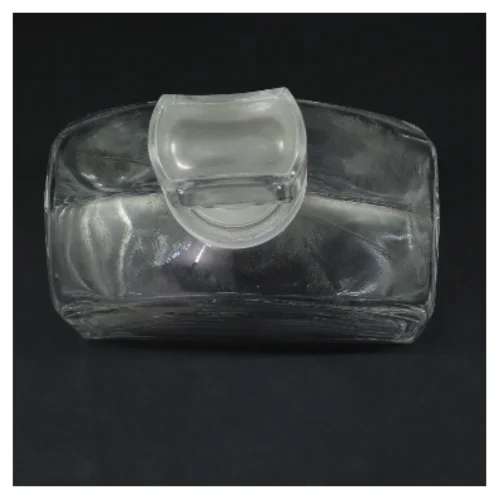 Glas karaffel med prop (str. 26x13,5 cm)