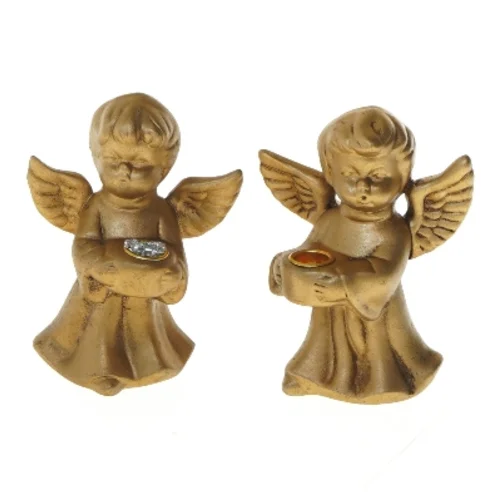 Engle lysestager (str. 11 cm)