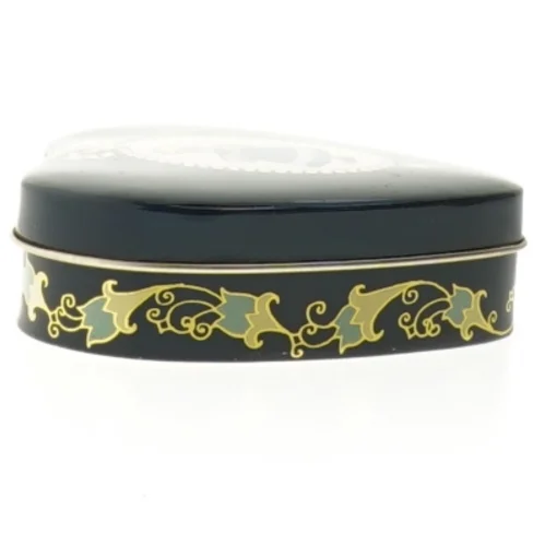 Hjerteformet metalæske fra Irma (str. 9,5x9,5 cm)