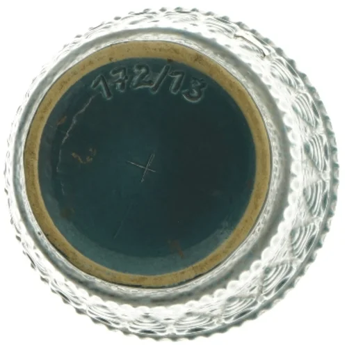 Keramisk vase wg (str. Ø 14,5 cm længde 12 cm)