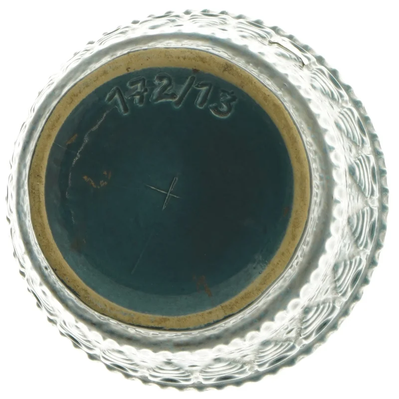 Keramisk vase wg (str. Ø 14,5 cm længde 12 cm)